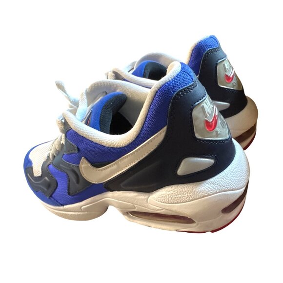 Nike Air‎ Max 2 Light Sneakers White/Blue/Black Men’s size 9 - Picture 11 of 11